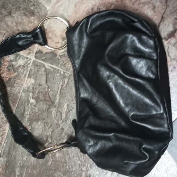Vintage Black leather purse unknown brand - Picture 2 of 5